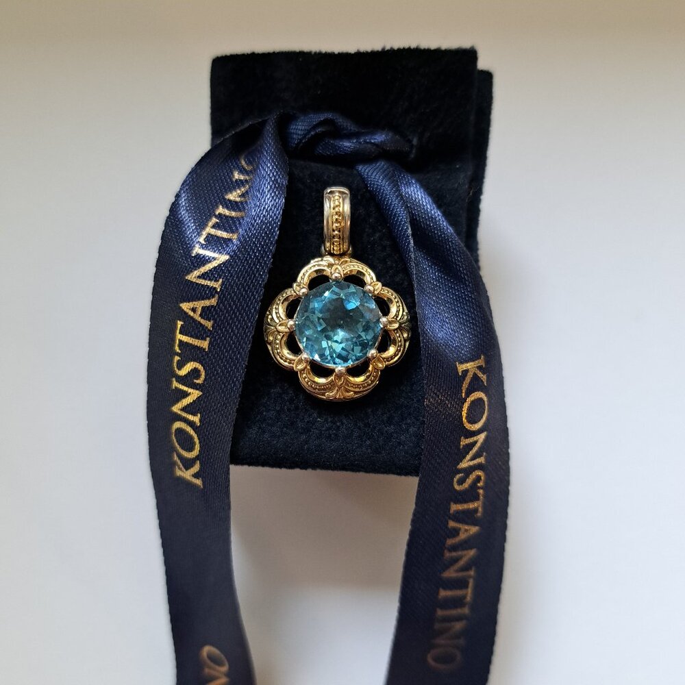 Konstantino Topaz Pendant